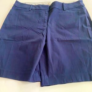 Talbots perfect shirt Navy blue size 12